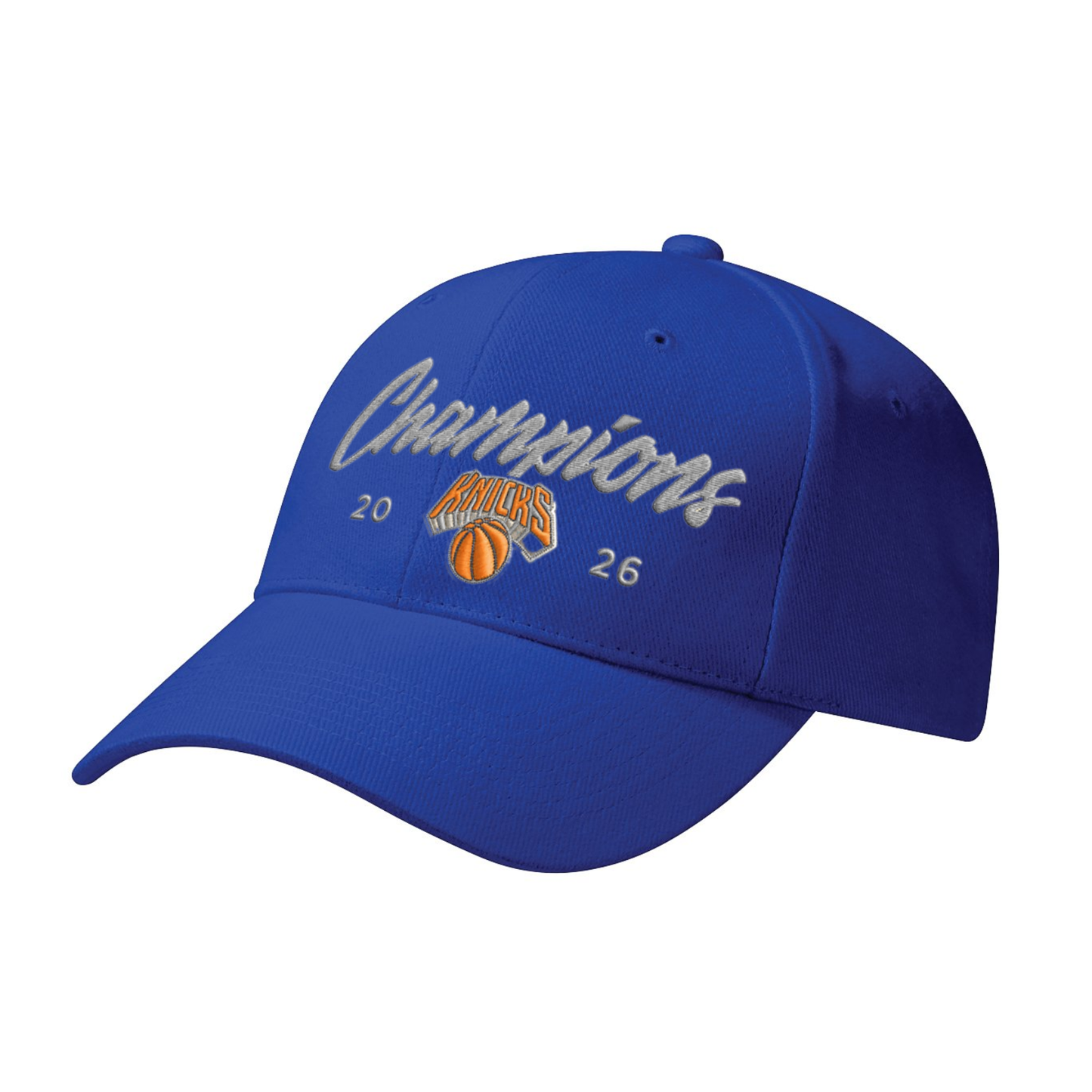 NYK 2026 Basketball Champions Baseball Embroidered Cap-DTD
