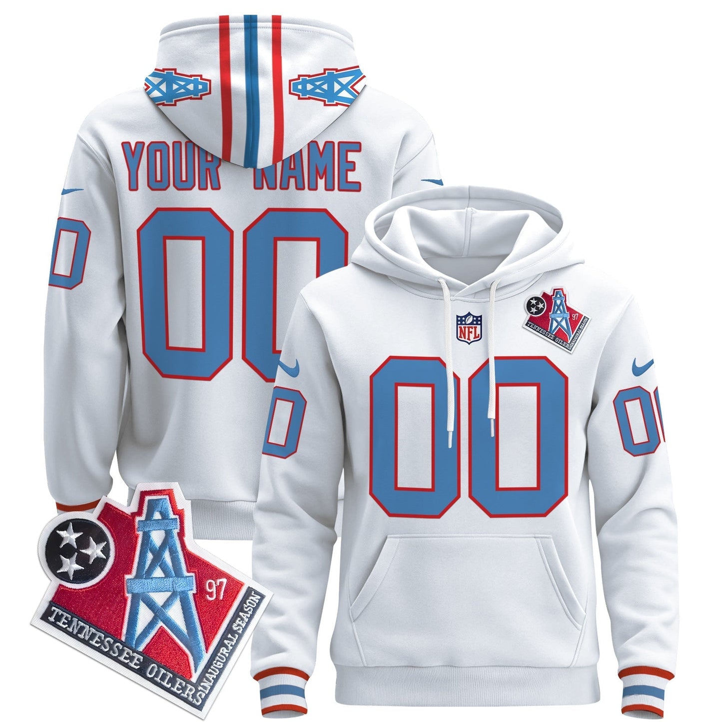TEN 2024 Custom Pullover Hoodie - All Stitched-DTD