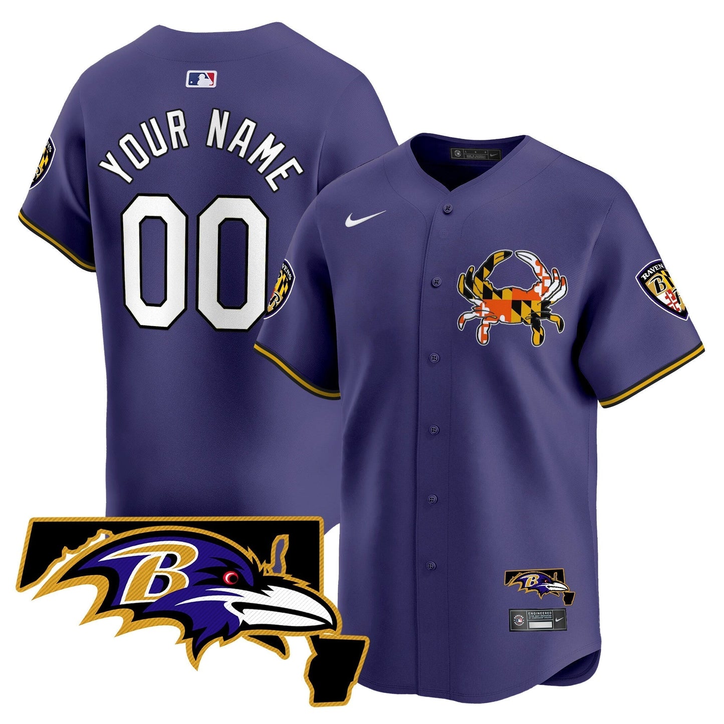 BAL 2024 Vapor Premier Baseball Custom Jersey V2 - All Stitched-DTD