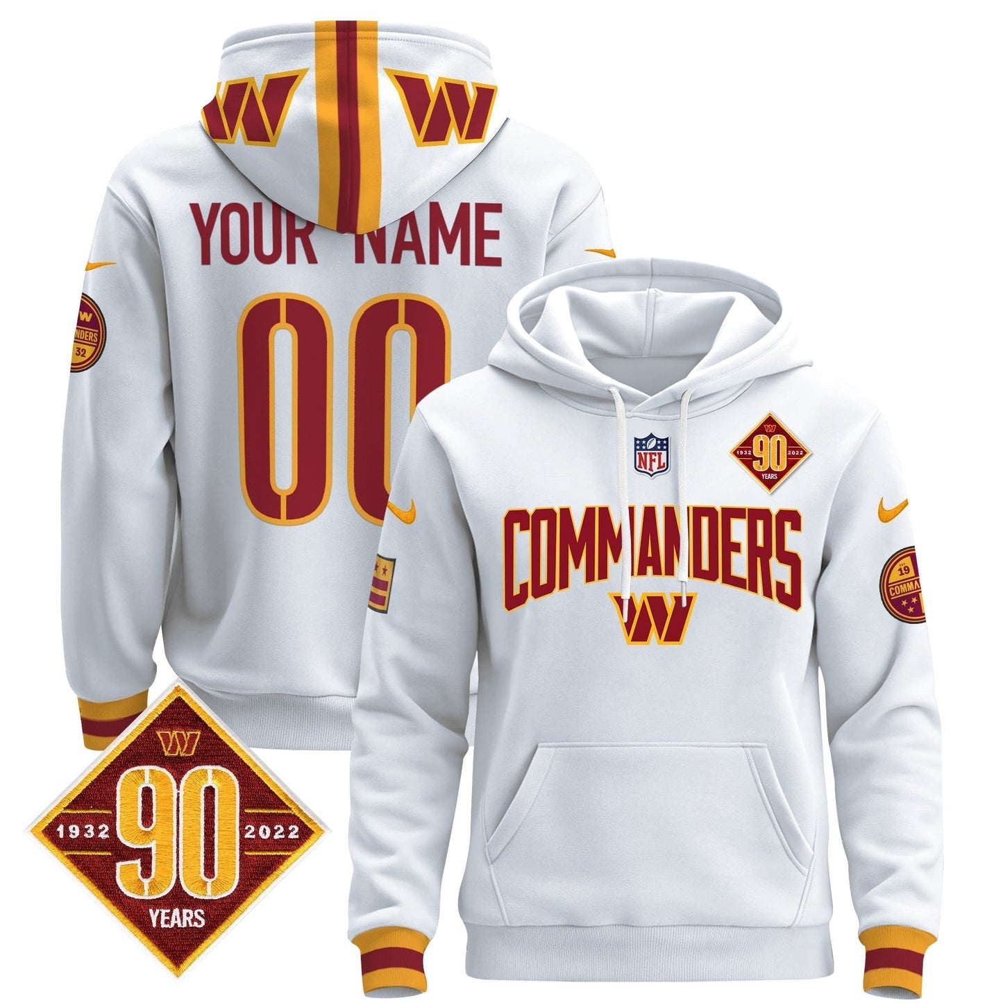 WAS 2024 Custom Pullover Hoodie V2- All Stitched-DTD