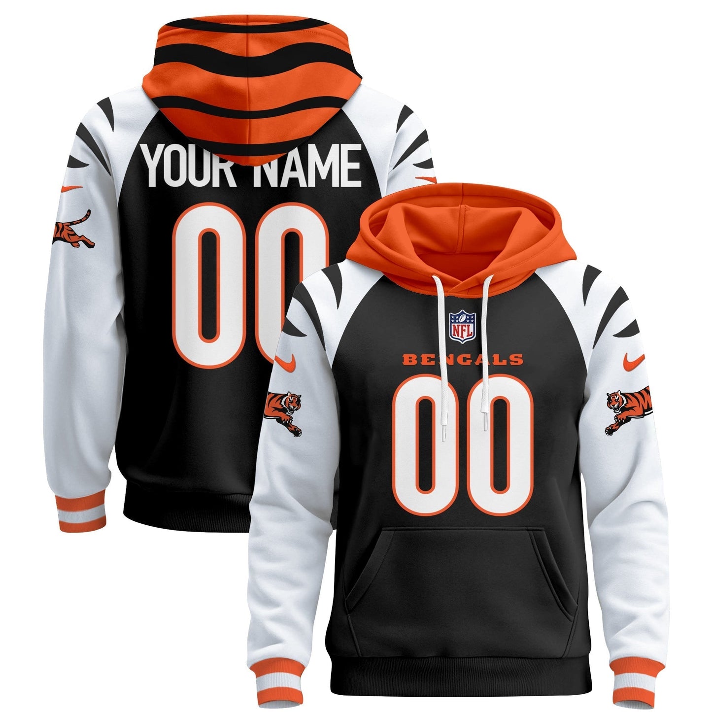 CIN 2024 Custom Pullover Hoodie - All Stitched-DTD