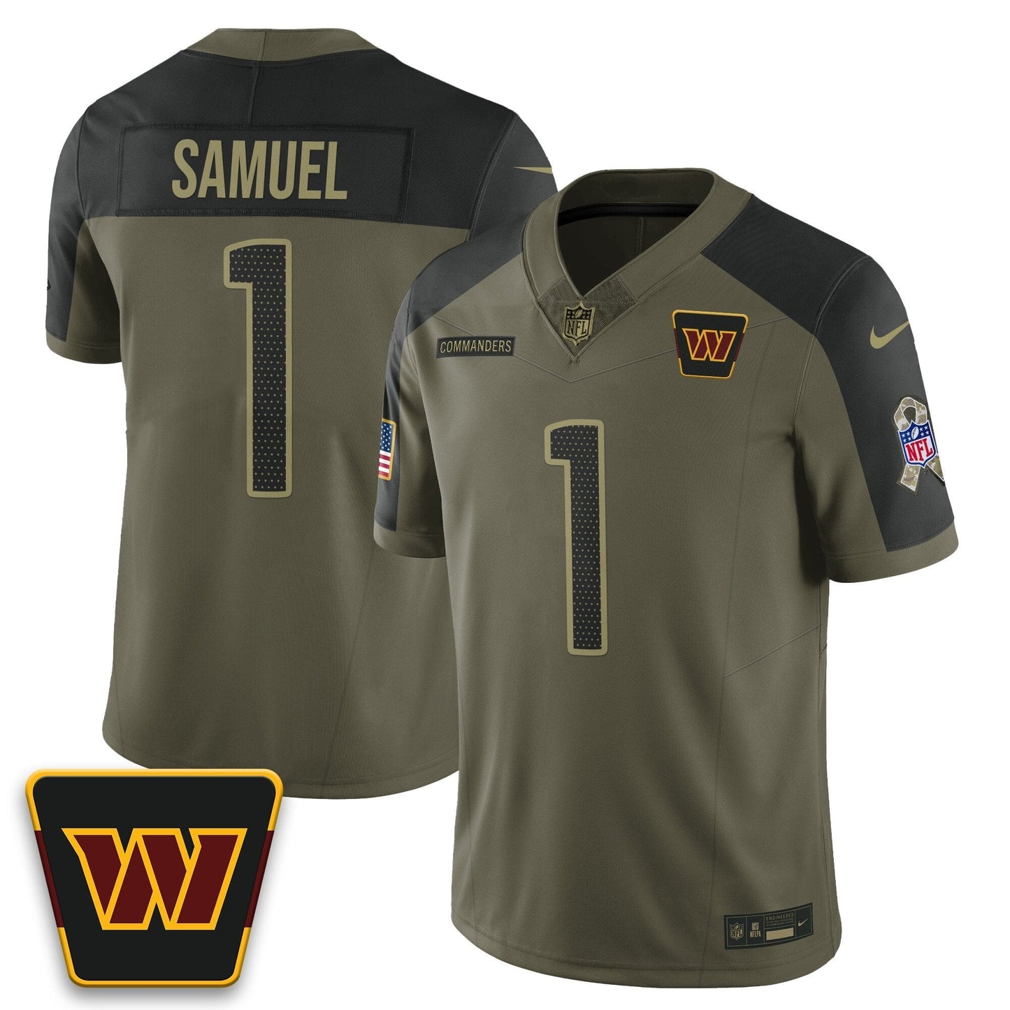 WAS 2025 Salute to Service Limited Jersey - All Stitched-DTD