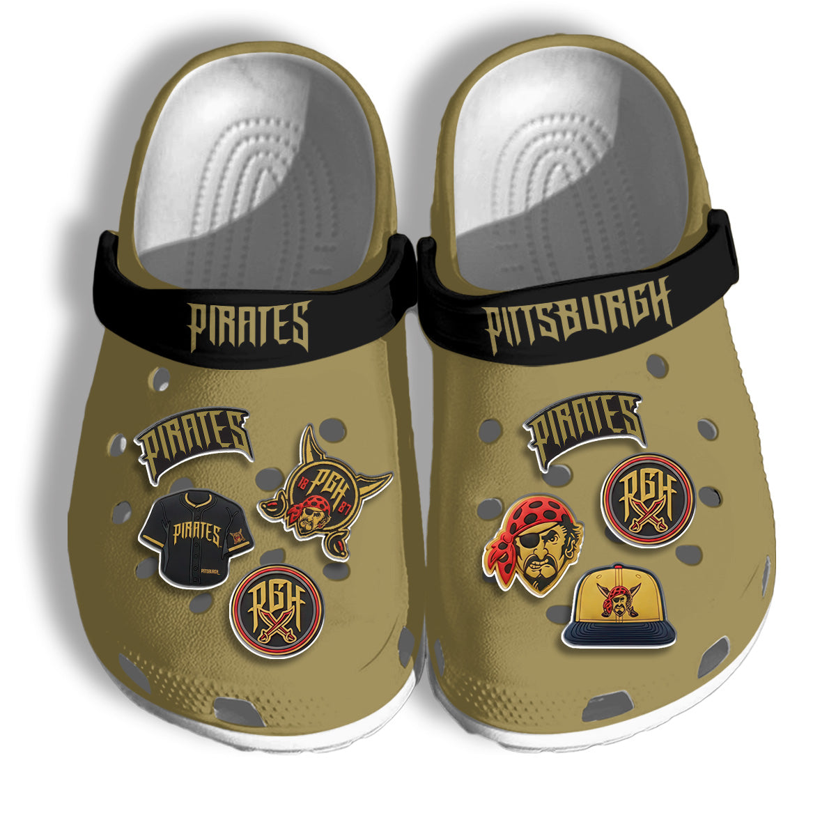Pitts 2026 City Connect Yellow Clogs - Charms Gift Set-DTD