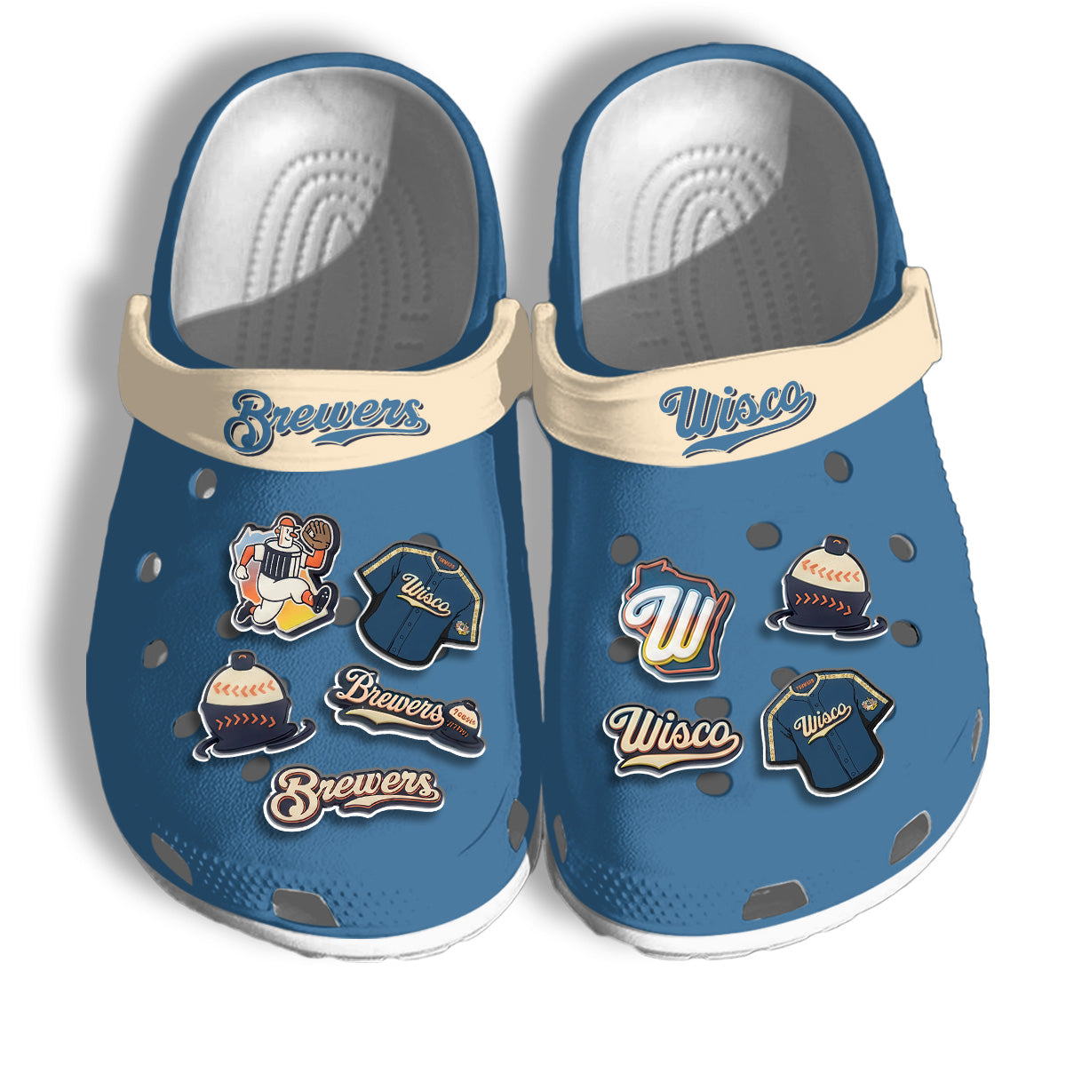 MIL 2026 City Connect Blue - Cream Clogs - Charms Gift Set-DTD