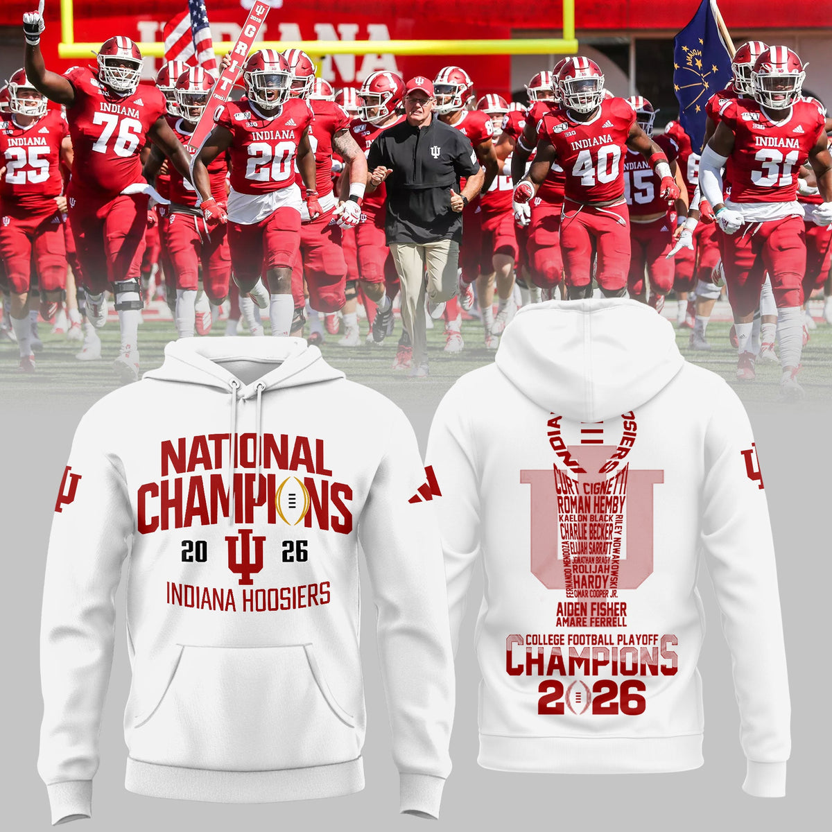 IDH CFP National Champions Limited Hoodie Printed-DTD