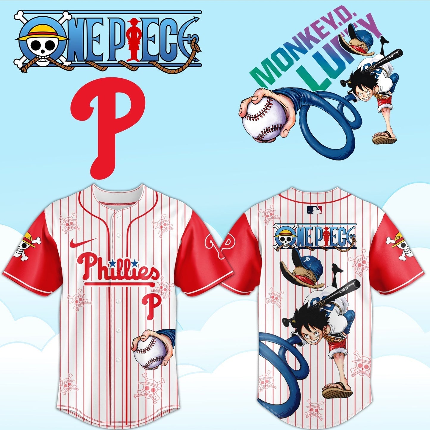 PHI ONE PIECE Limited Jersey 2025 Limited Jersey V2 - Printed-DTD