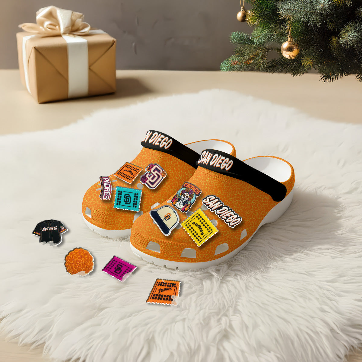 SD 2026 City Connect Orange Clogs - Charms Gift Set-DTD