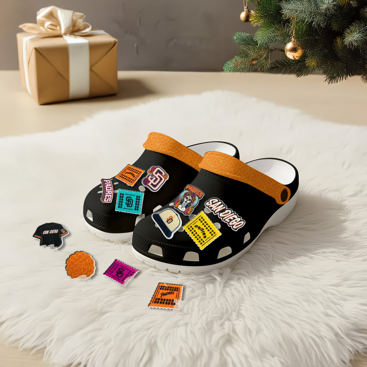 SD 2026 City Connect Black Clogs - Charms Gift Set-DTD