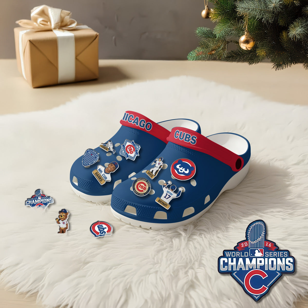 CCUBS 2026 Navy clogs - Charms Gift Set-DTD
