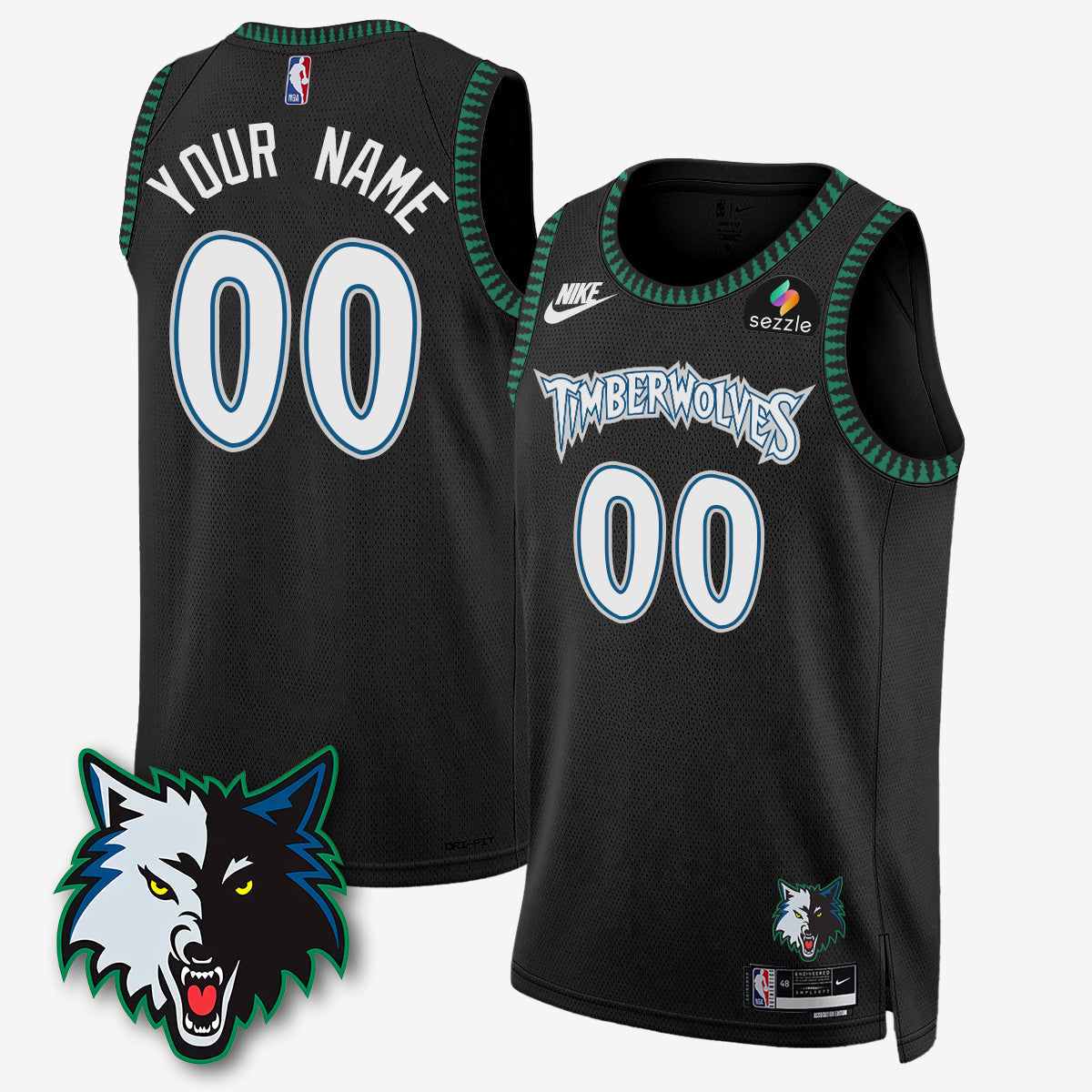 MIN "Black Trees" 25/26 Classic Edition Custom Jersey - All Stitched-DTD