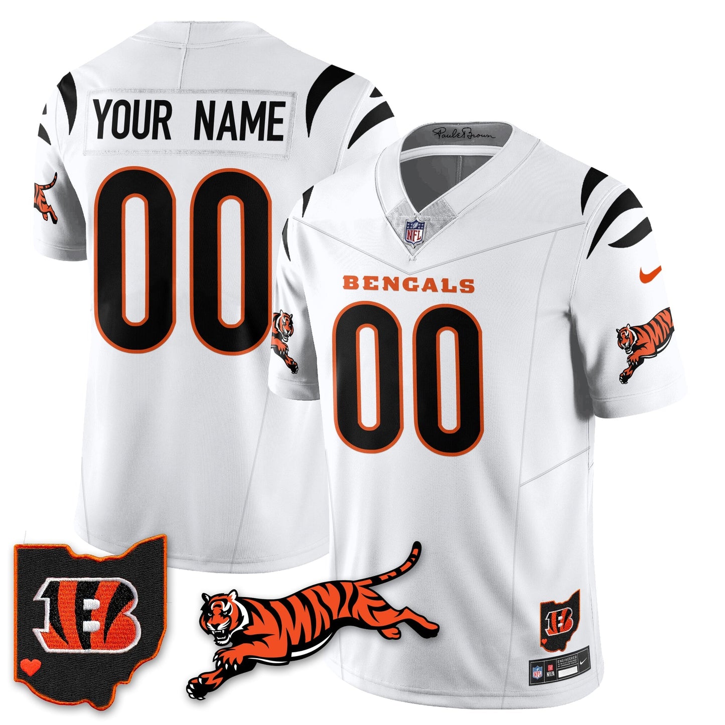 Custom CIN Vapor F.U.S.E. Limited Jersey N1 - All Stitched-DTD