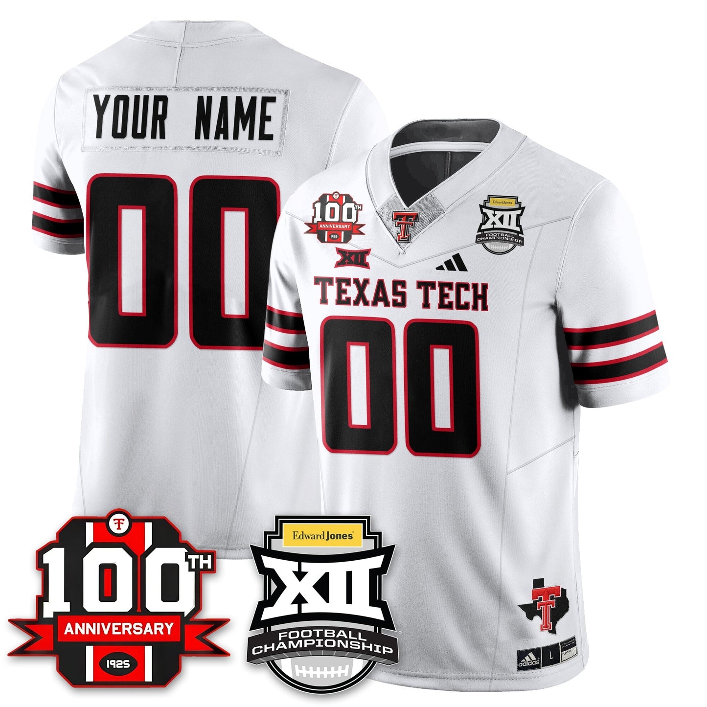 TTRR Football Vapor Limited Jersey - Edward Jones Champions - All Stitched-DTD