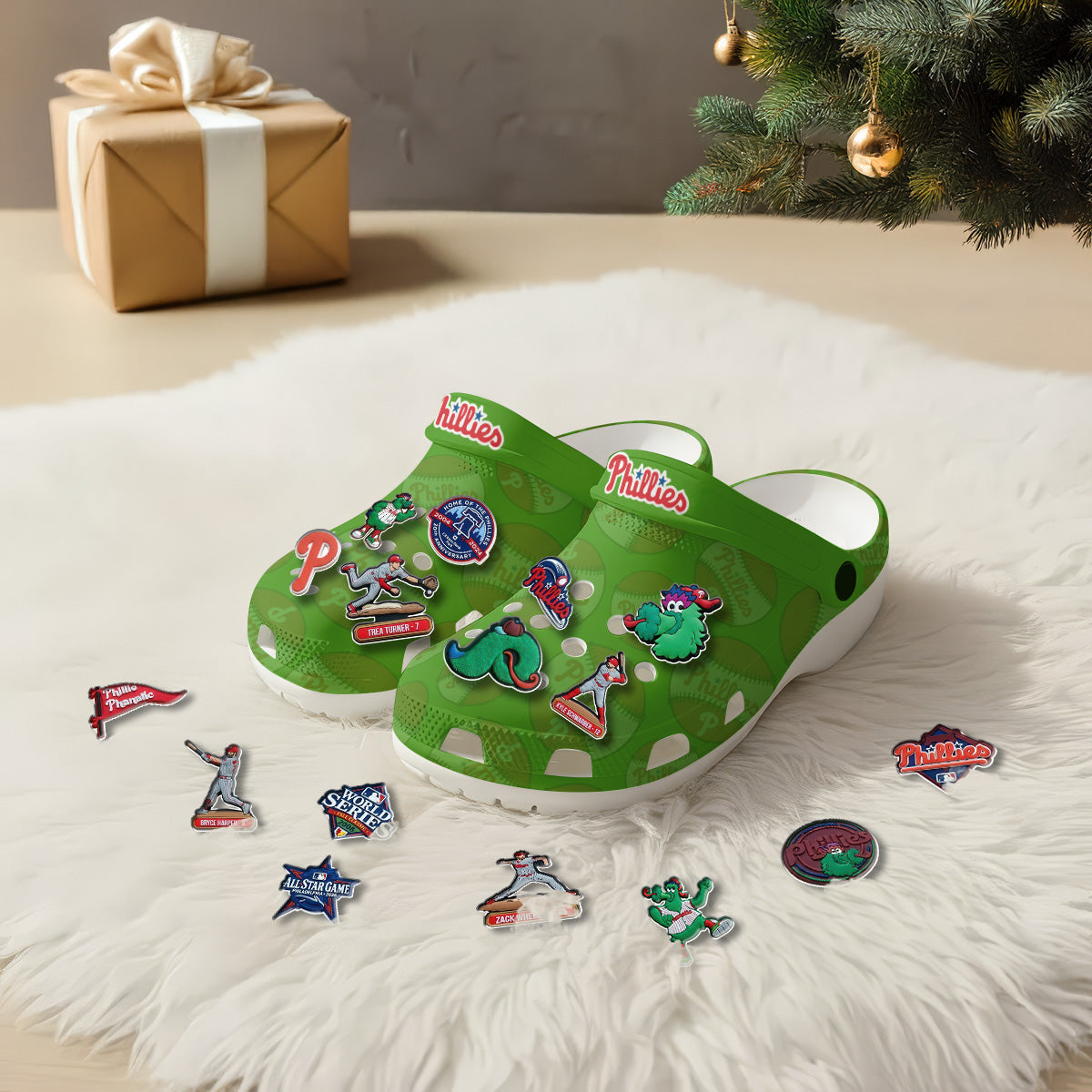 PHI 2026 Green clogs - Charms Gift Set-DTD