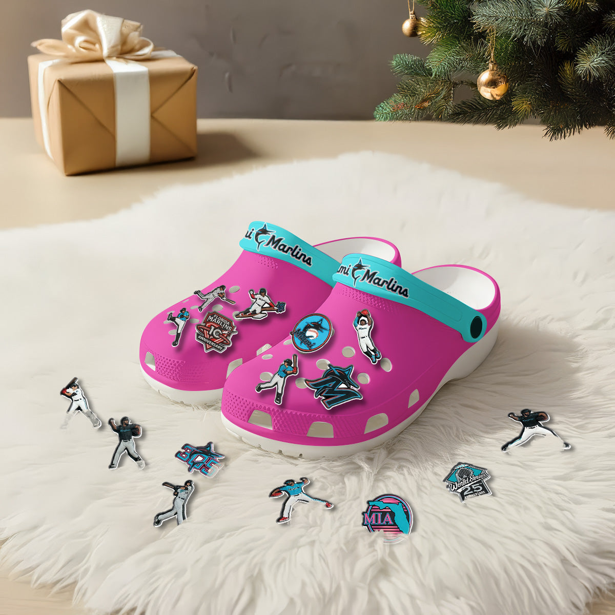 MIA 2026 Pink clogs - Charms Gift Set-DTD