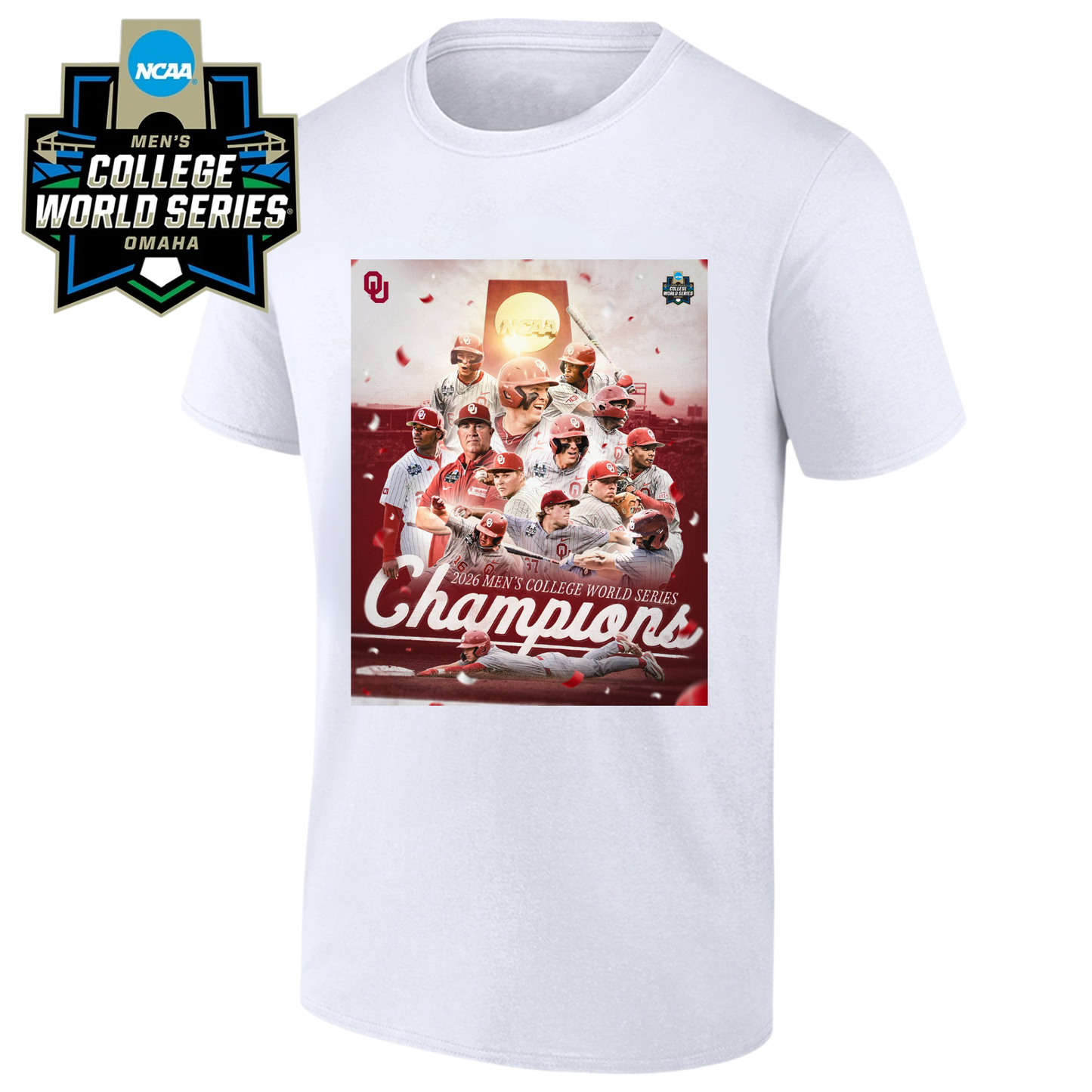 OU 2026 NCAA Men’s Baseball National Champions One Side T-Shirt V3-DTD
