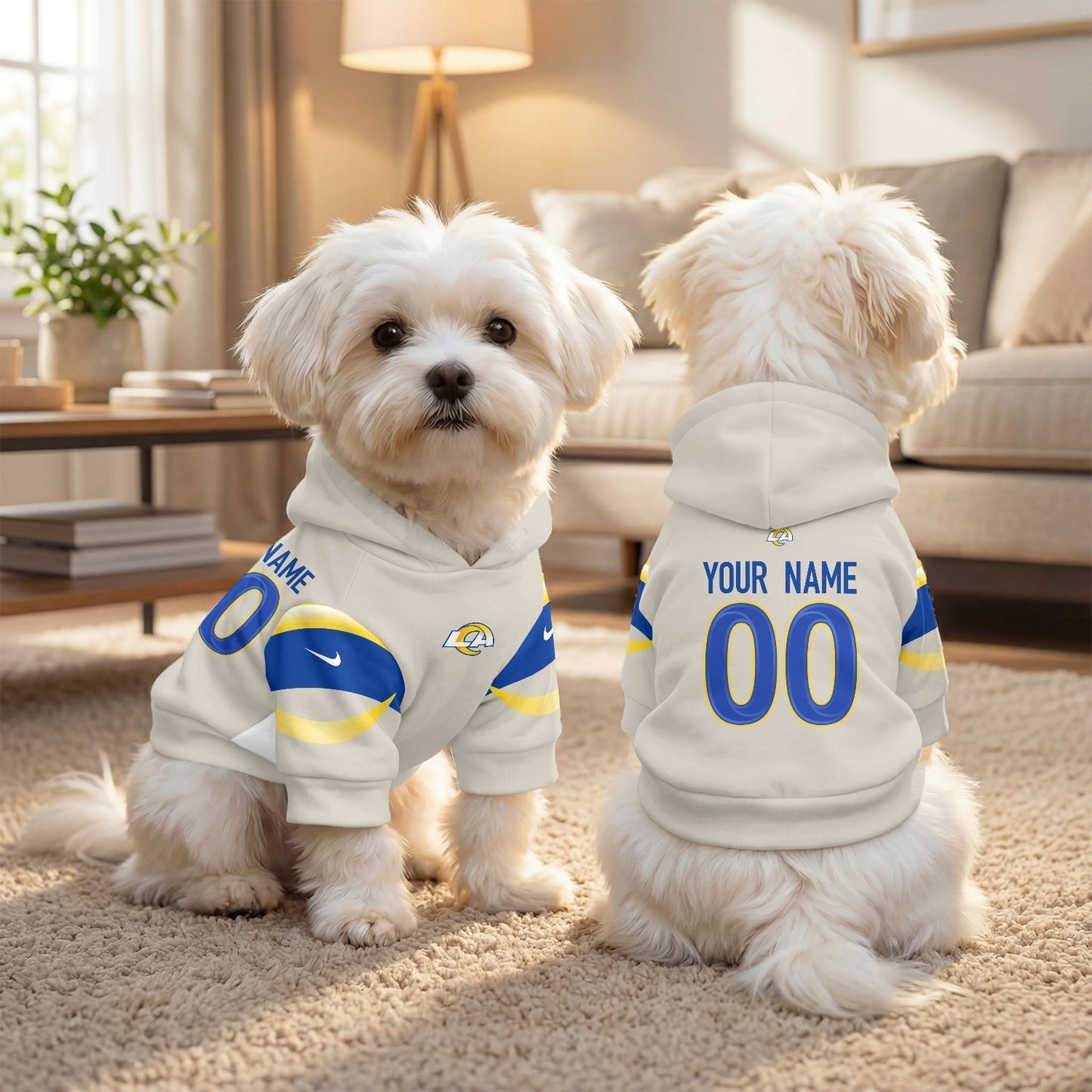 LAR Rivalries Pet Hoodie-DTD