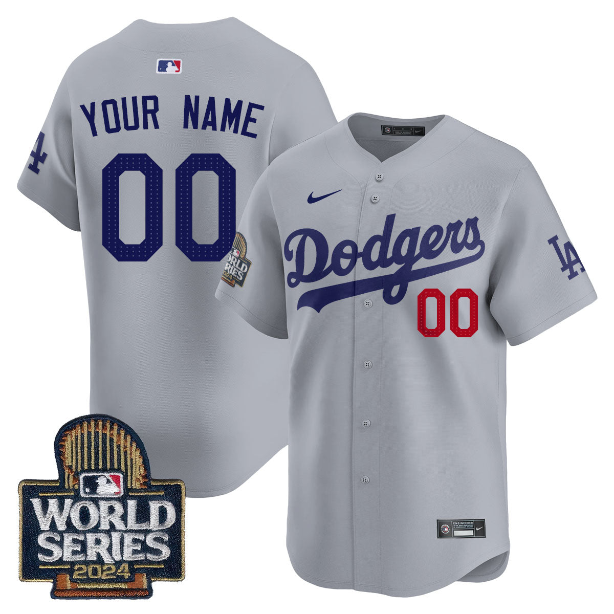 LAD World Series 2024 Custom Jersey - All Stitched-DTD