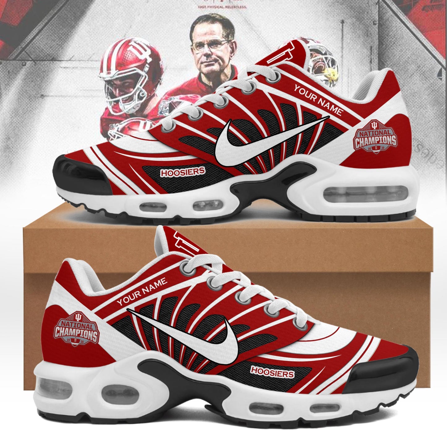 IDH CFP National Champions Personalized Air Max Shoes-DTD