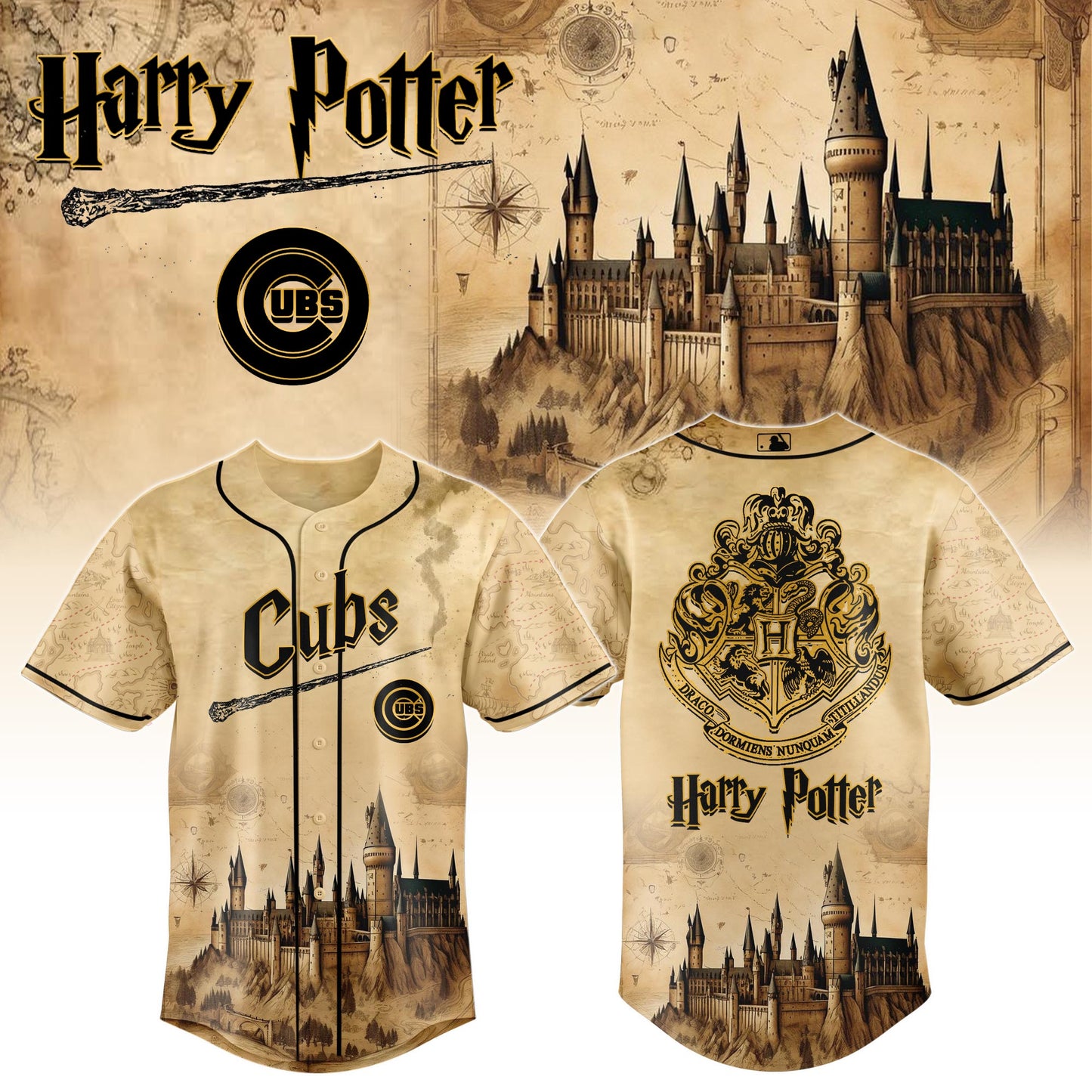 Hogwarts x CHC Heritage Jersey - Printed-DTD