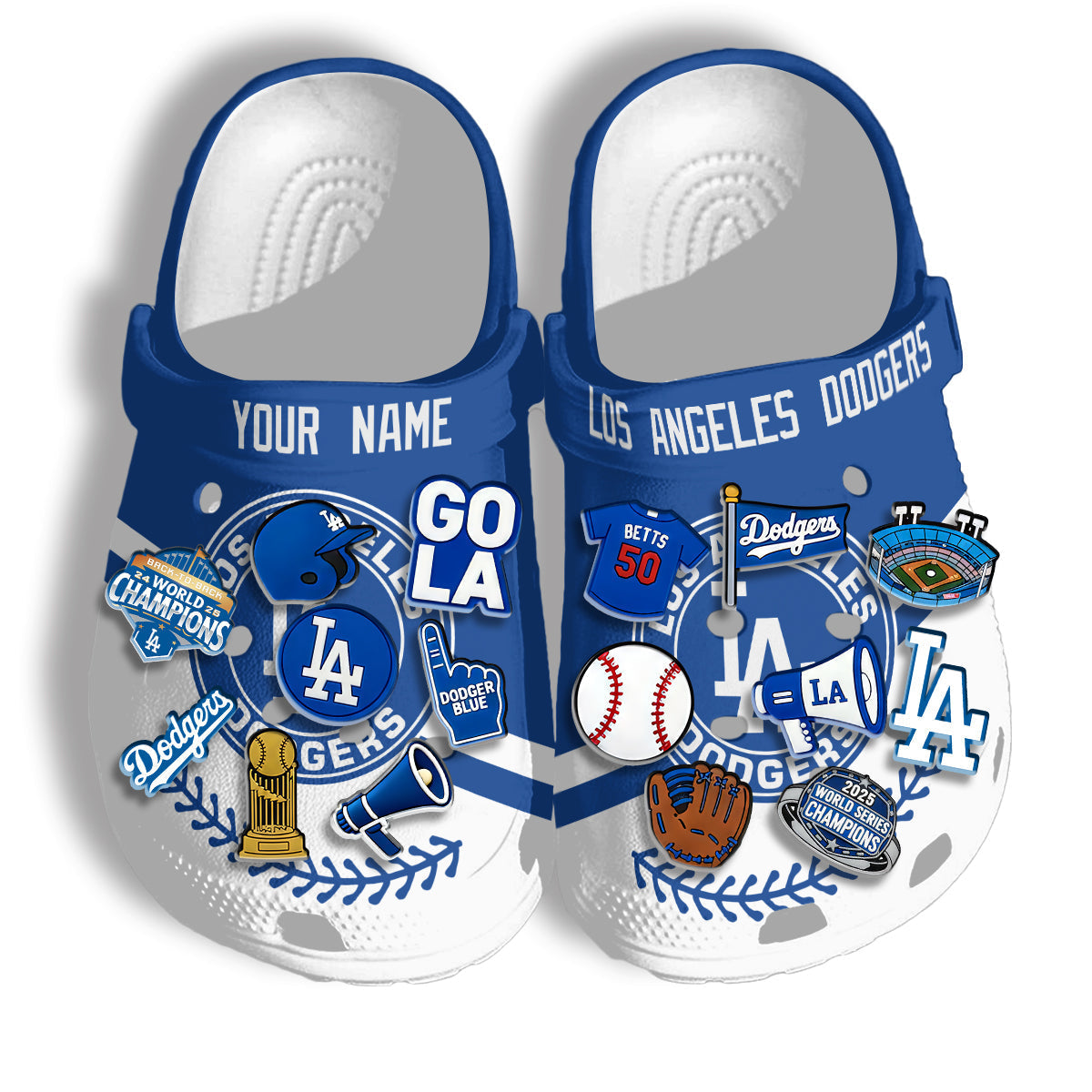 LAD World Series Champions Clogs - Charms Gift Set-DTD
