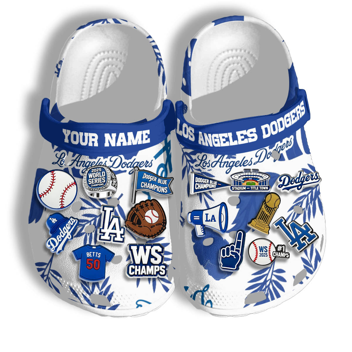 LAD World Series Champions Clogs - Charms Gift Set-DTD