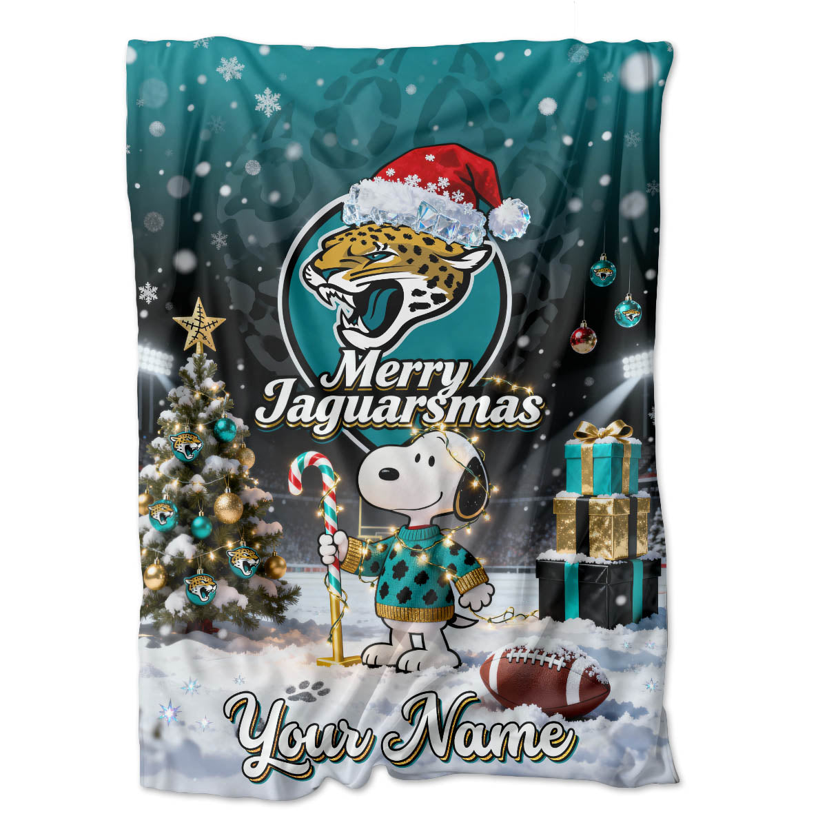 DET x SNP | Premium Christmas Fleece Blanket & Throw Pillow-DTD