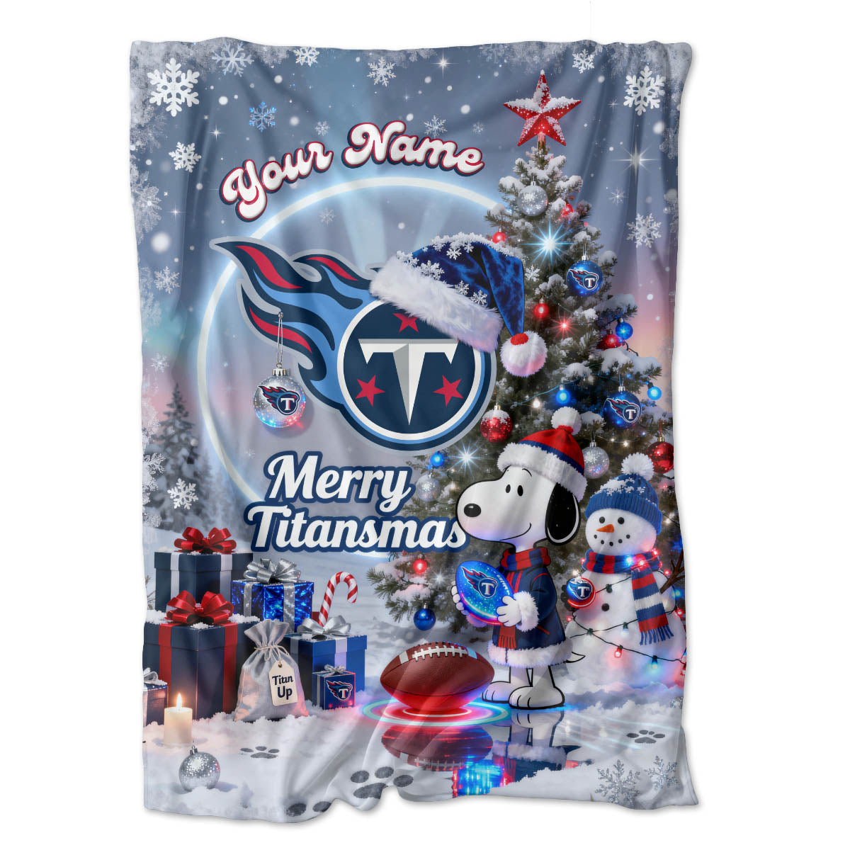 TEN x SNP | Premium Christmas Fleece Blanket & Throw Pillow-DTD