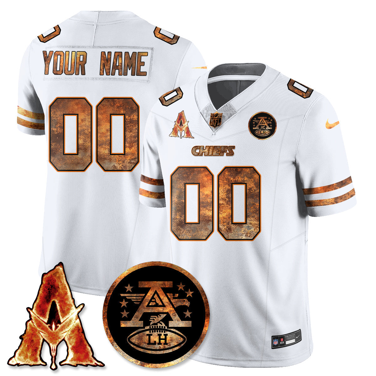 KC x Avatar 3 Fire and Ash Jersey V2 - Stitched-DTD