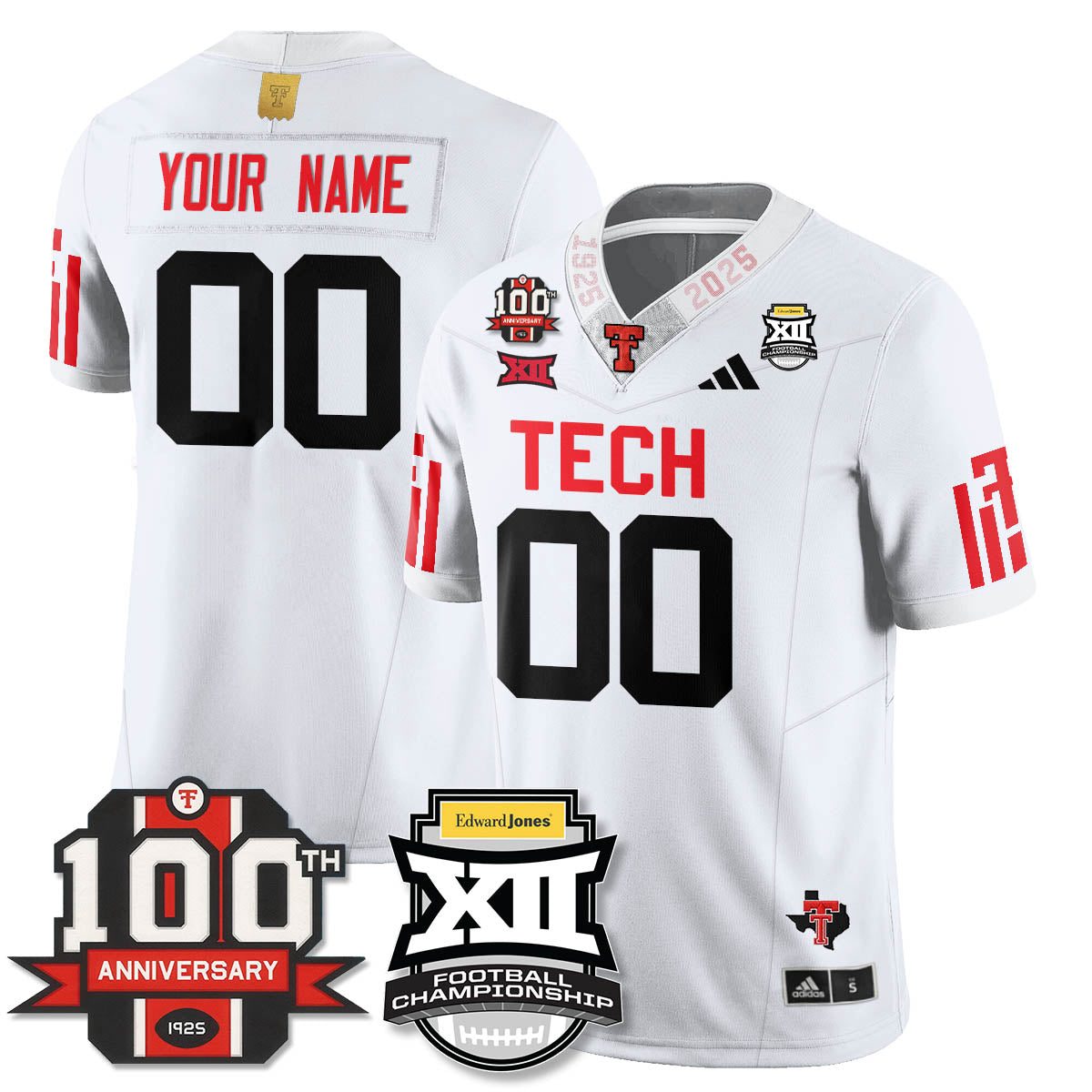 TTRR Football Vapor Limited Jersey - Edward Jones Champions - All Stitched-DTD