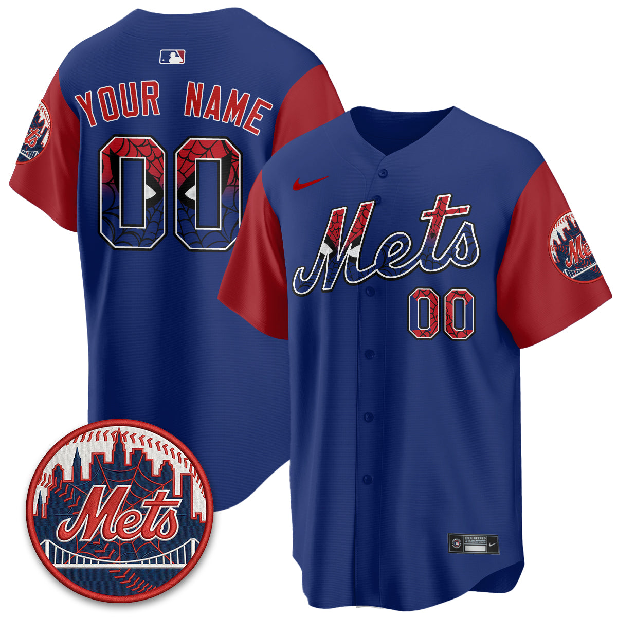 NYM x Web-Head Vapor Premier Limited Custom Jersey - All Stitched V2-DTD