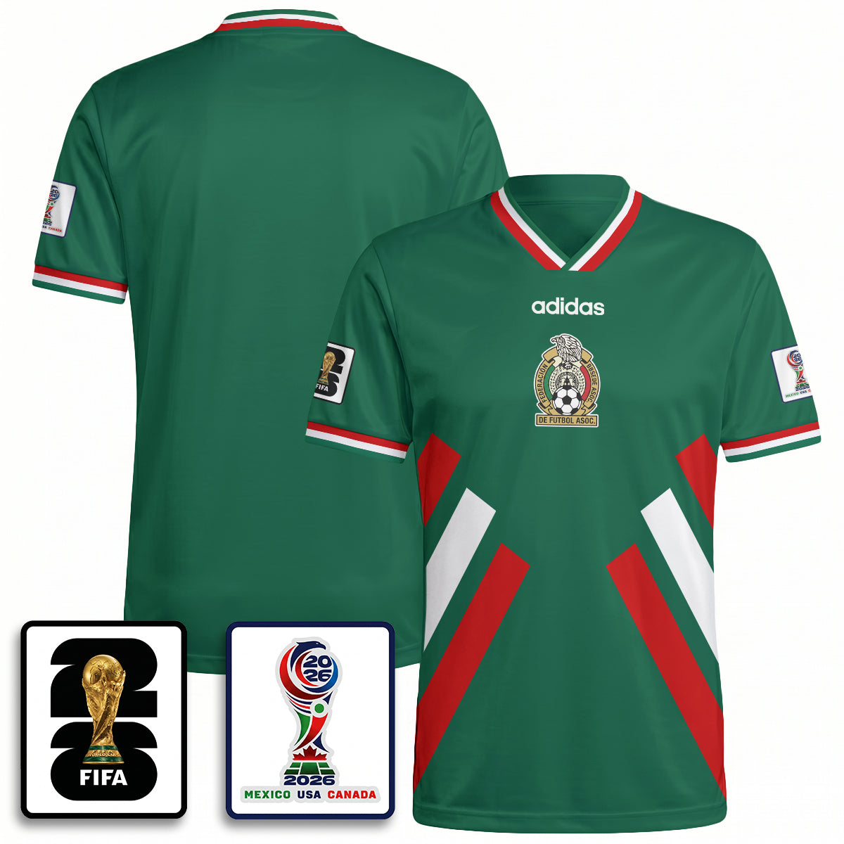 Mexico WC 2026 Fan Gear Version Jersey - Printed-DTD