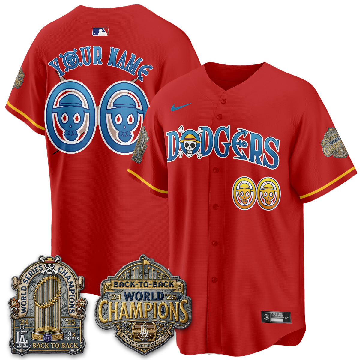 LAD Japanese Cartoon Vapor Limited Custom Jersey - Stitched-DTD