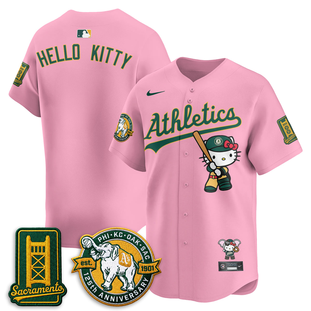 OAK x Meow KT 2026 Vapor Limited Jersey - Stitched-DTD