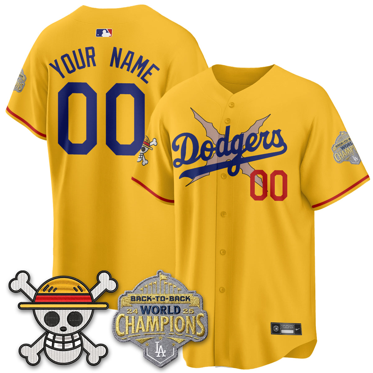 LAD x OP Vapor Custom Jersey -All Stitched V2-DTD