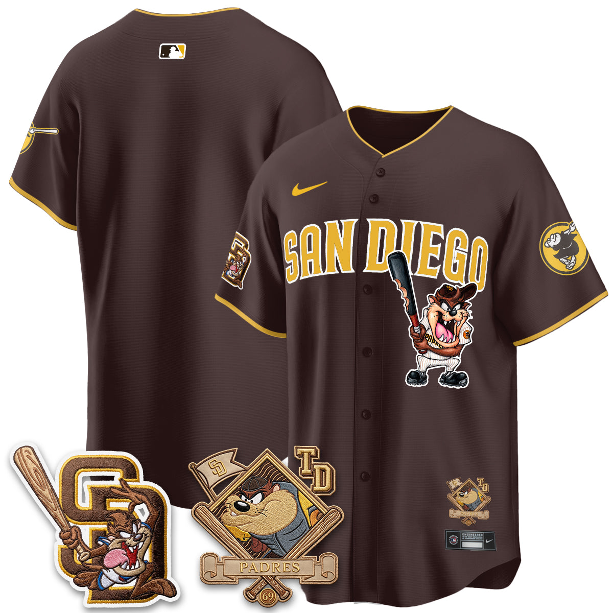 SD x Cat 2026 Vapor Limited Jersey - Stitched-DTD