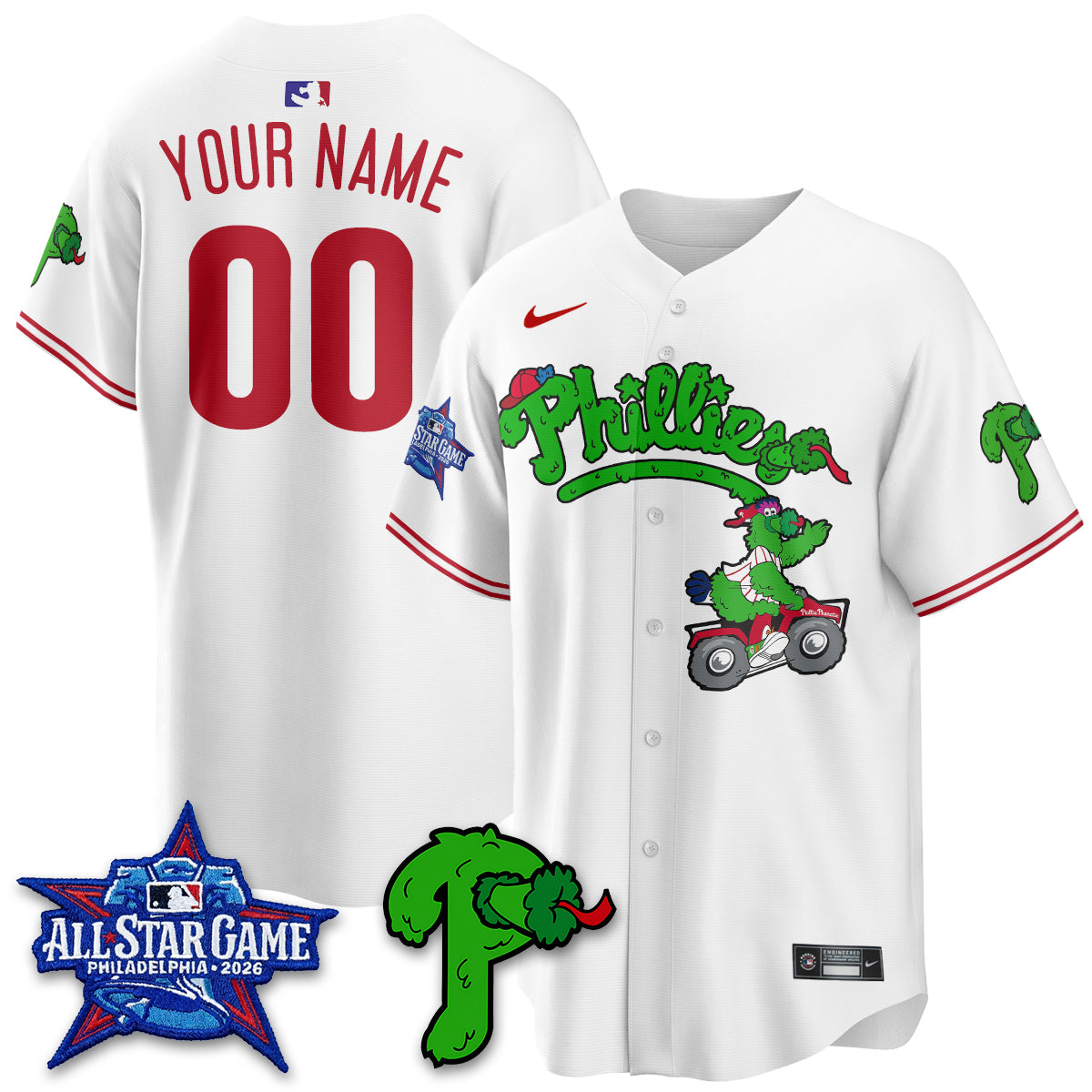 PHI Phanatic Vapor Limited Custom Jersey V2- Stitched-DTD