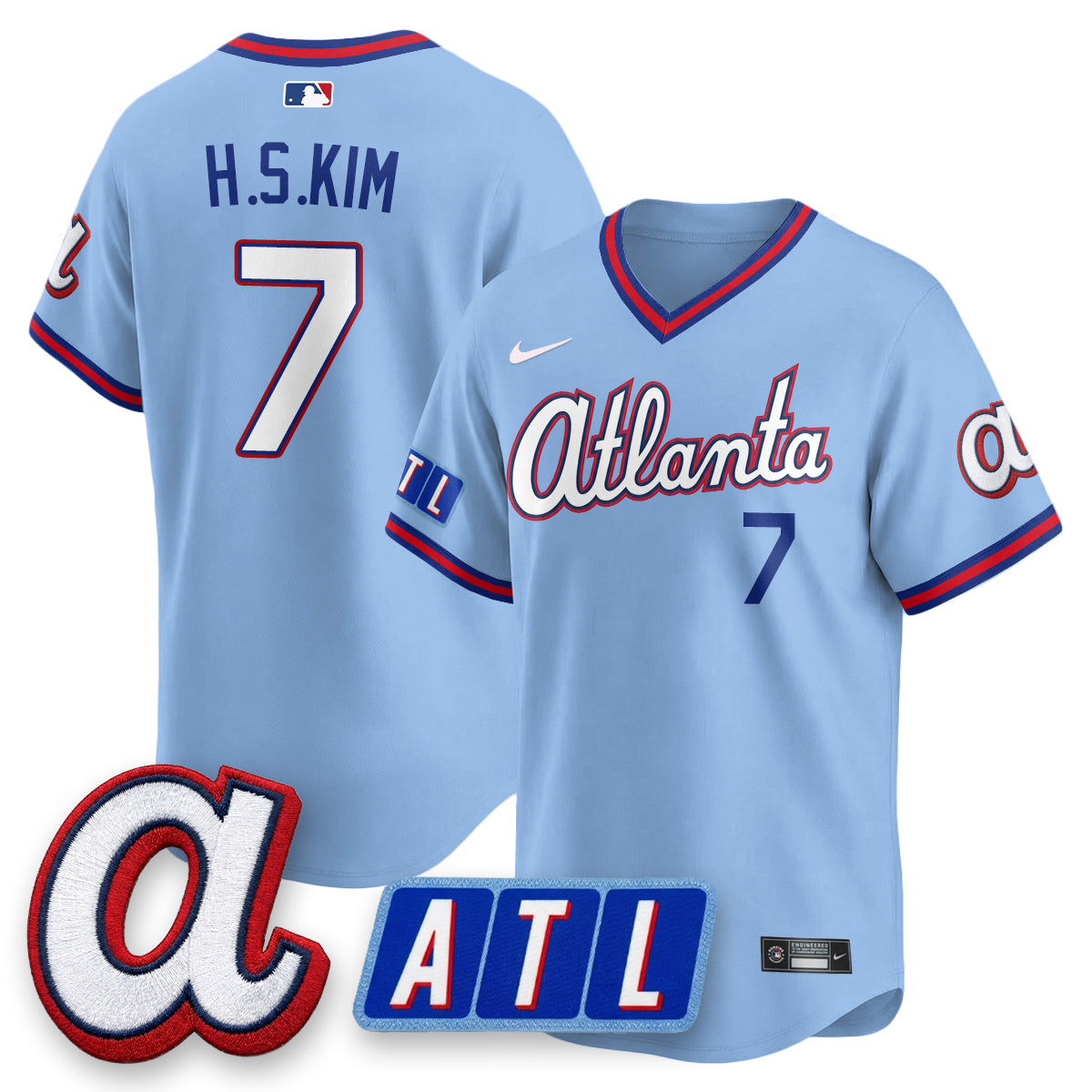 ATL 2026 New Era City Connect Vapor Limited Jersey - All Stitched-DTD