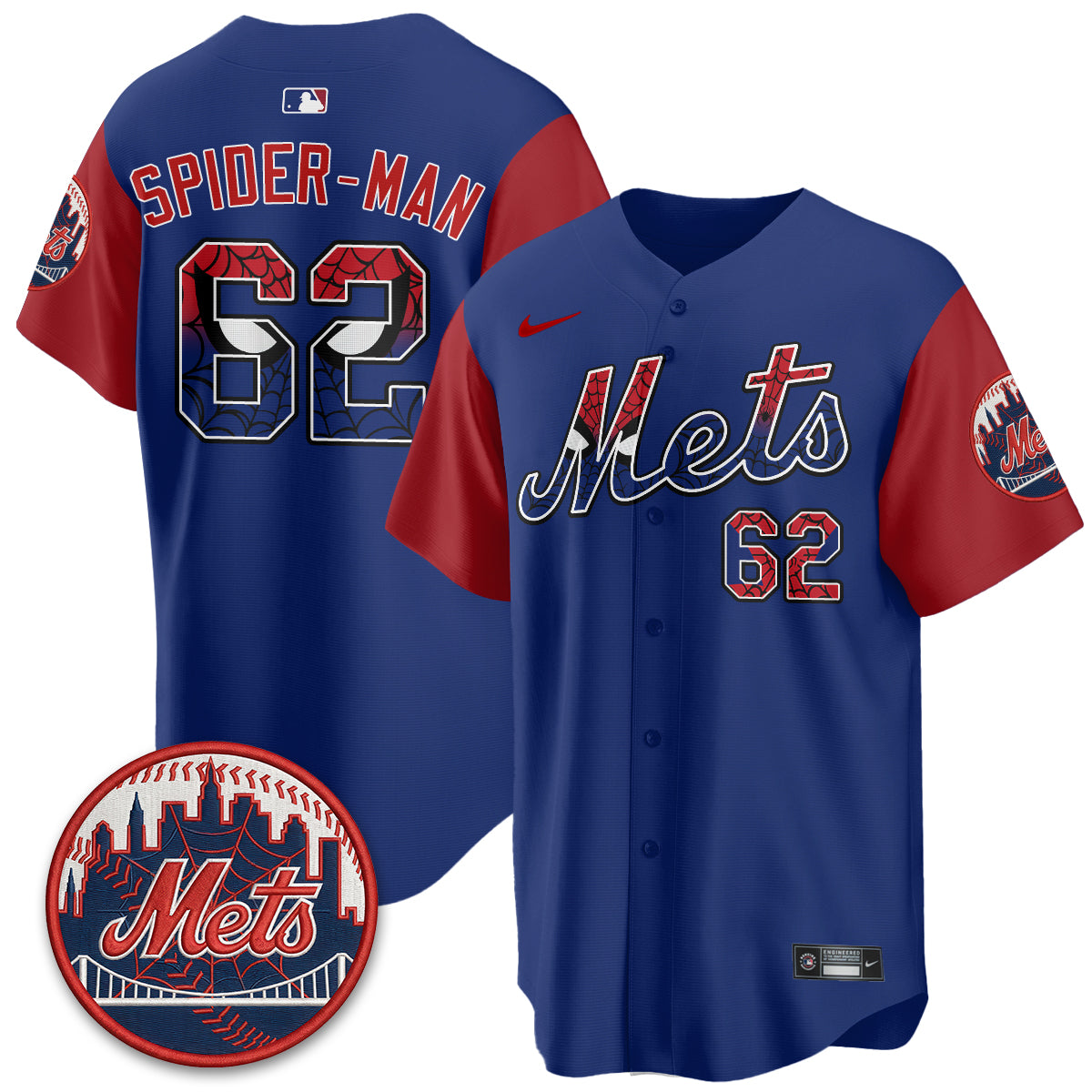NYM x Web-Head Vapor Premier Limited Jersey - All Stitched V2-DTD