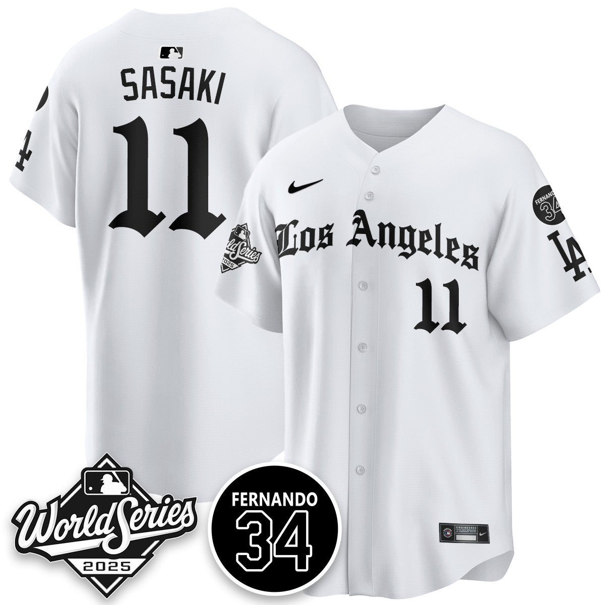 LAD 2025 Gothic NL Champions Jersey - All Stitched-DTD