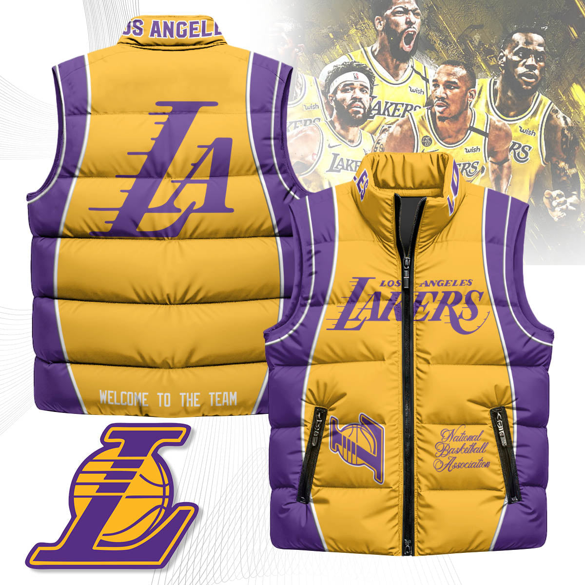 LAL Unisex Puffer Vest-DTD
