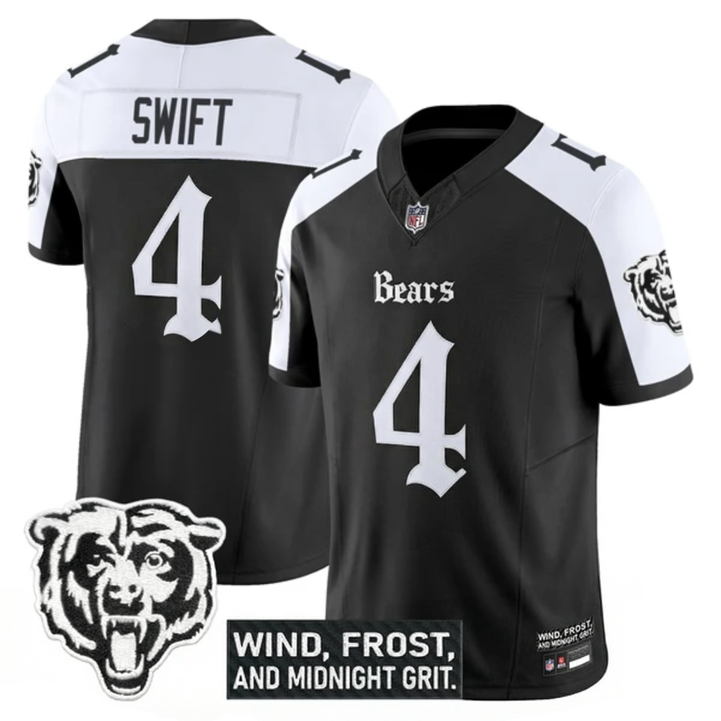 CHI 'Gothic Midway Legacy' Vapor Limited Jersey - All Stitched-DTD