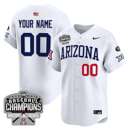 ARIZ 2025 Big 12 Champions Vapor Premier Limited Custom Jersey - All Stitched-DTD