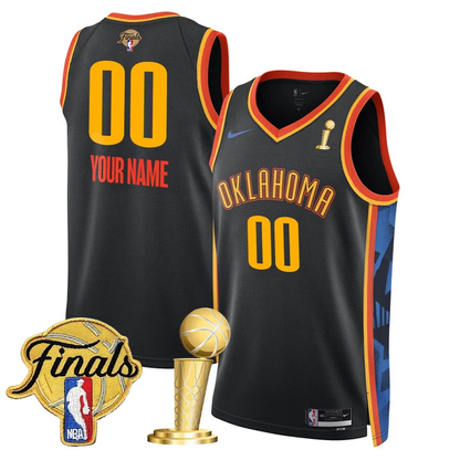 OKC 2024-25 Champions Custom Jersey - All Stitched-DTD