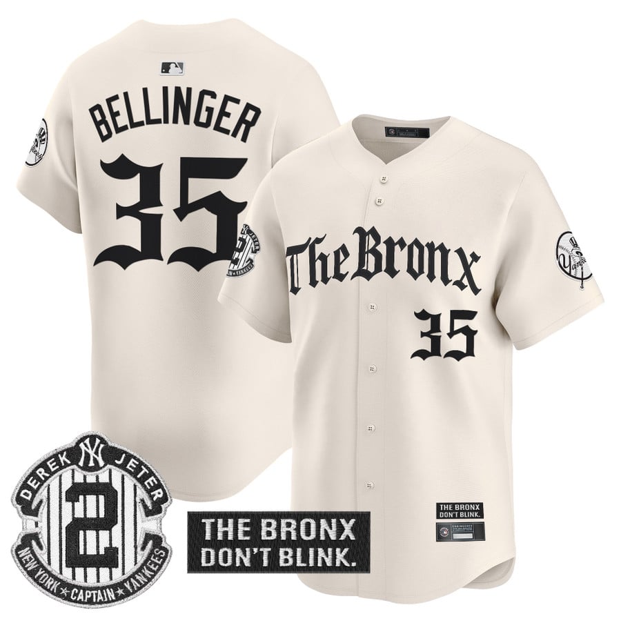 Yankees 'The Bronx - Gothic Ink Drop Edition' Vapor Premier Limited Jersey - All Stitched-DTD