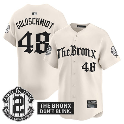 Yankees 'The Bronx - Gothic Ink Drop Edition' Vapor Premier Limited Jersey - All Stitched-DTD