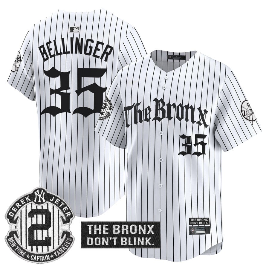 Yankees 'The Bronx - Gothic Ink Drop Edition' Vapor Premier Limited Jersey - All Stitched-DTD