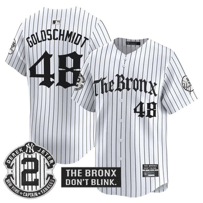 Yankees 'The Bronx - Gothic Ink Drop Edition' Vapor Premier Limited Jersey - All Stitched-DTD