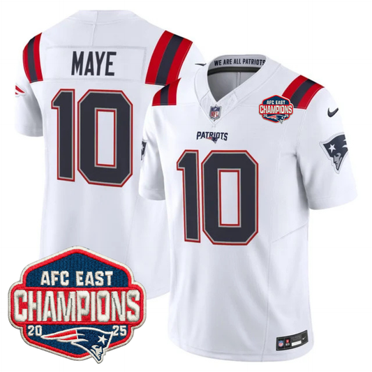 NE AFC East Champions Patch Vapor Limited Jersey - All Stitched-DTD