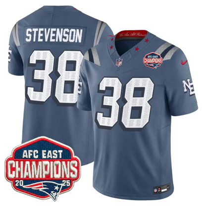 NE AFC East Champions Patch Vapor Limited Jersey - All Stitched-DTD