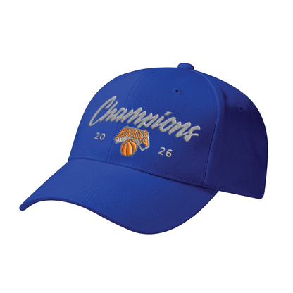NYK 2026 Basketball Champions Baseball Embroidered Cap-DTD
